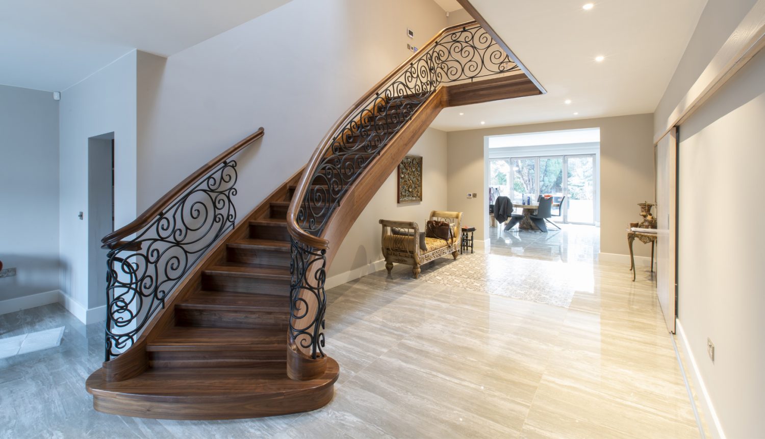 Bespoke glass balustrade Vision Stairs